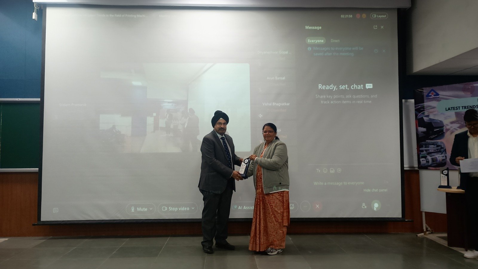 Technical Session & R&D Visit at IIT Kanpur